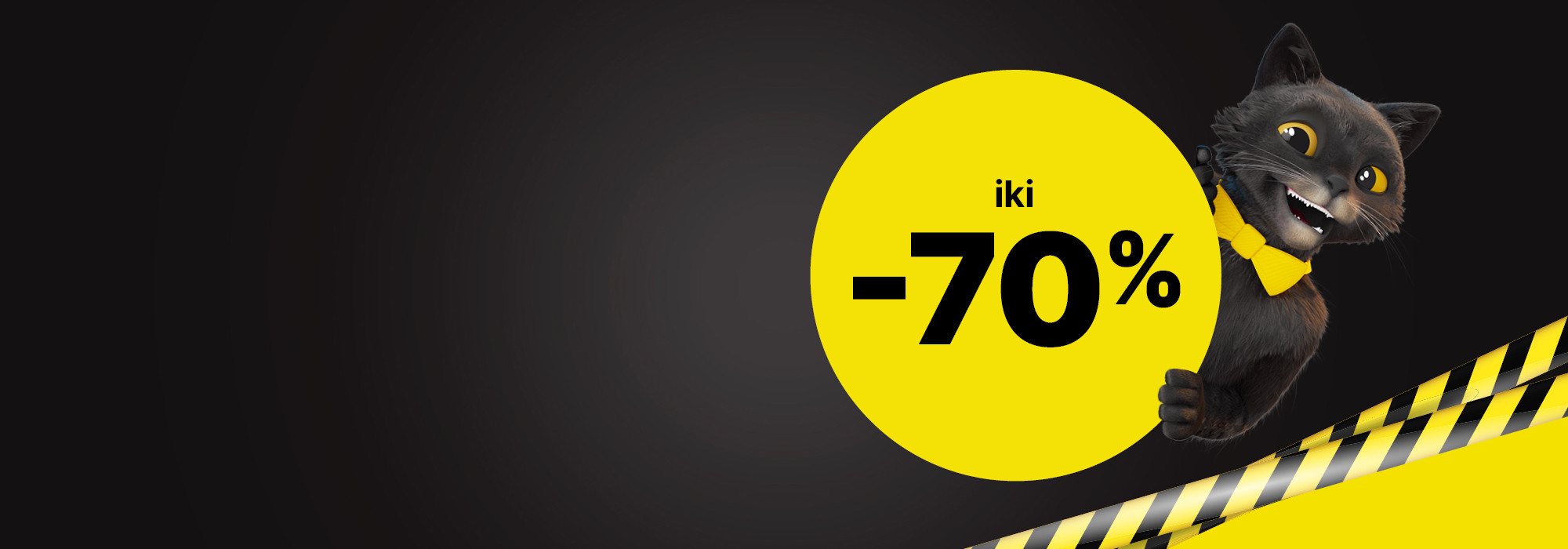 JUODASIS PENKTADIENIS JAU ČIA!