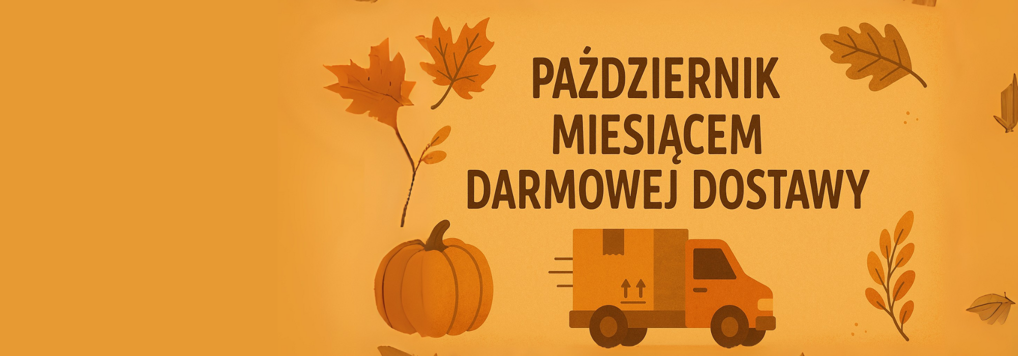 Październik z darmową dostawą!