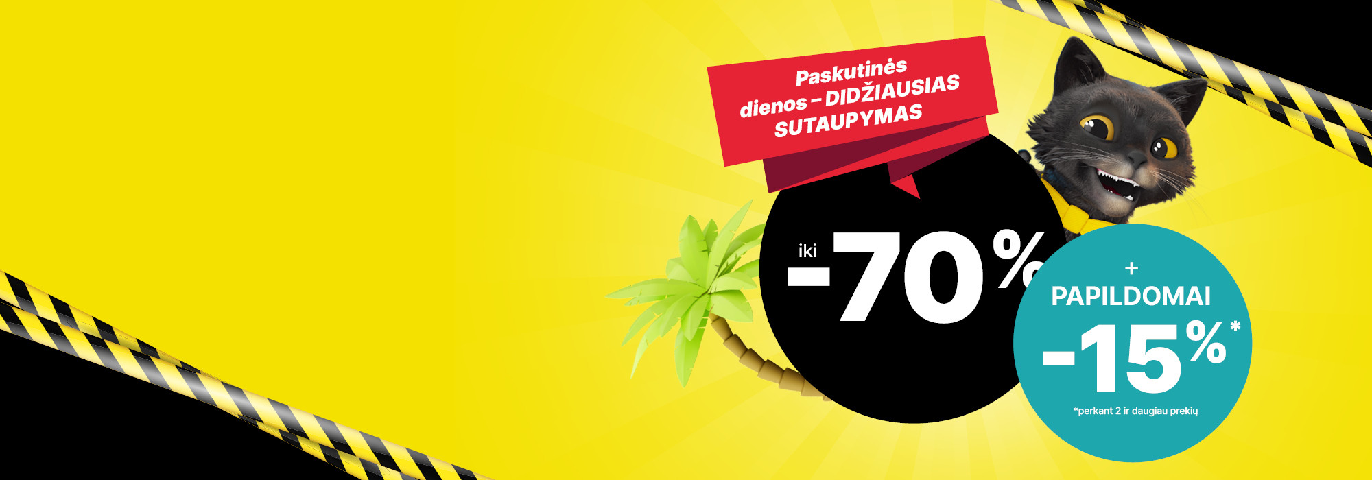 JUODASIS PENKTADIENIS VASARĄ
