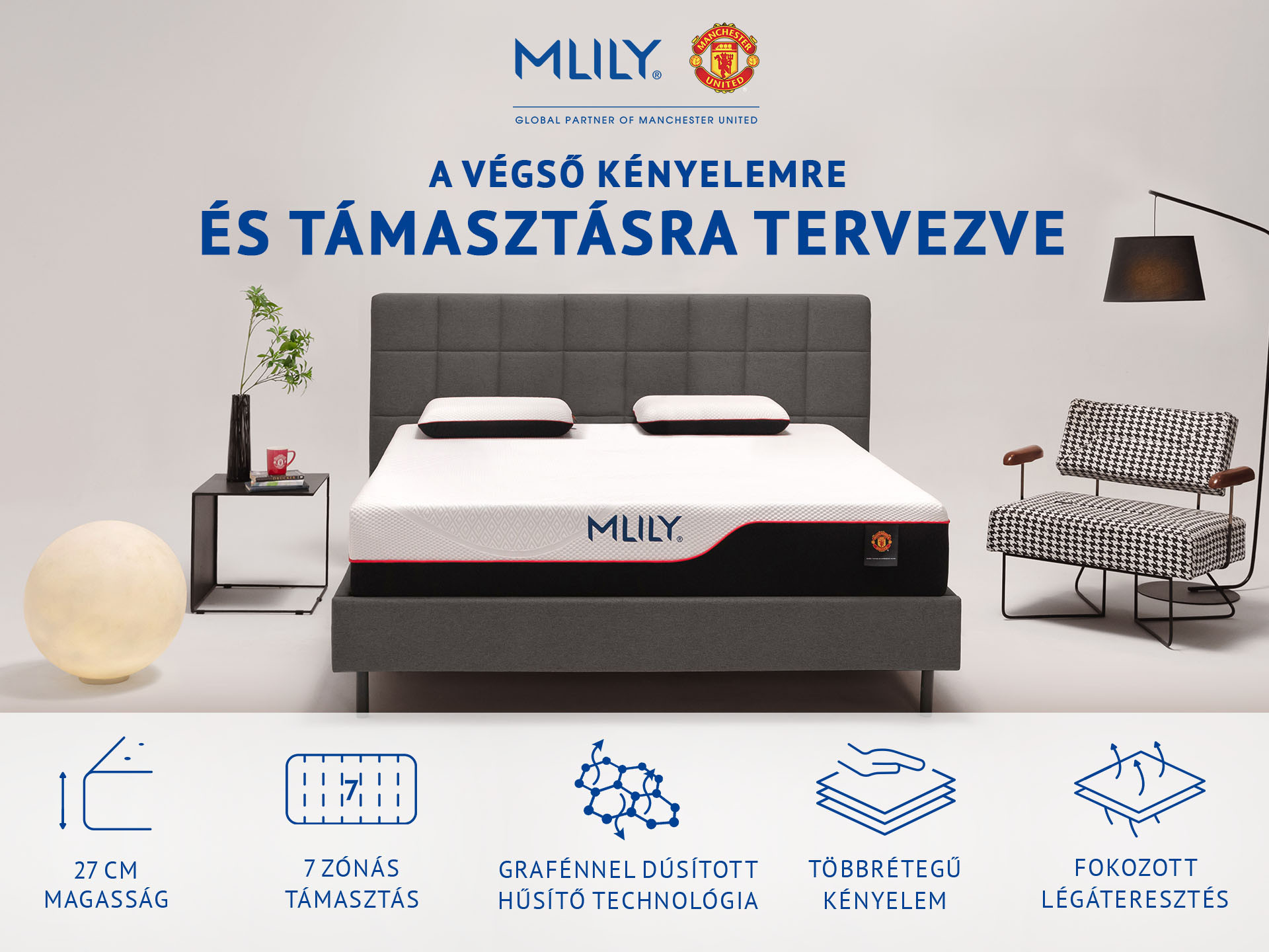 Mlily Manchester United Supreme matrac