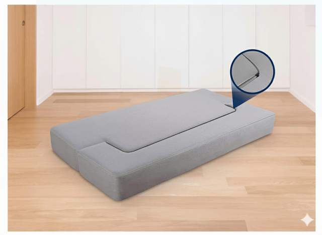 Dormeo 2in1 sulankstoma sofa-lova šviesiai pilka | Dormeo