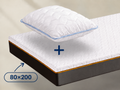 Madrac Dormeo Essential 80x200 i klasični jastuk Siena 