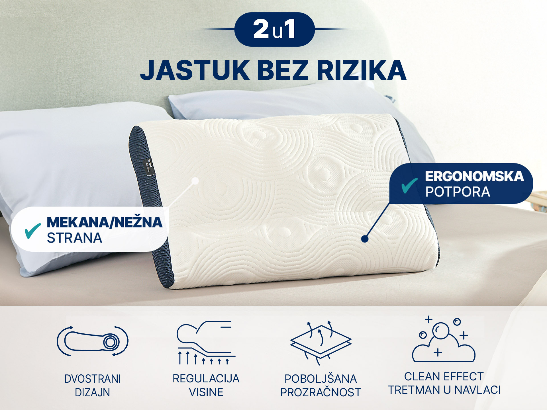 Dormeo Air+ Smart jastuk 40x60 cm