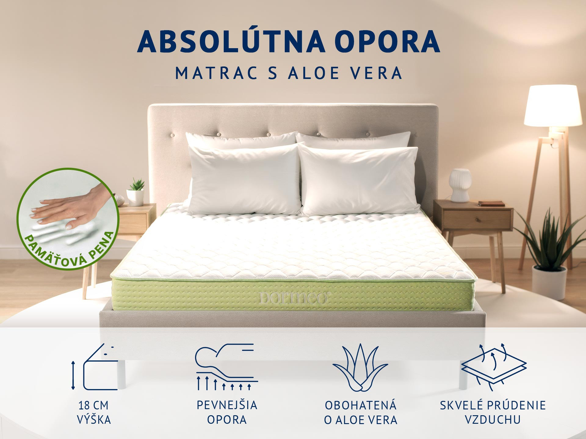 Matrac Dormeo Aloe Vera+ Memory