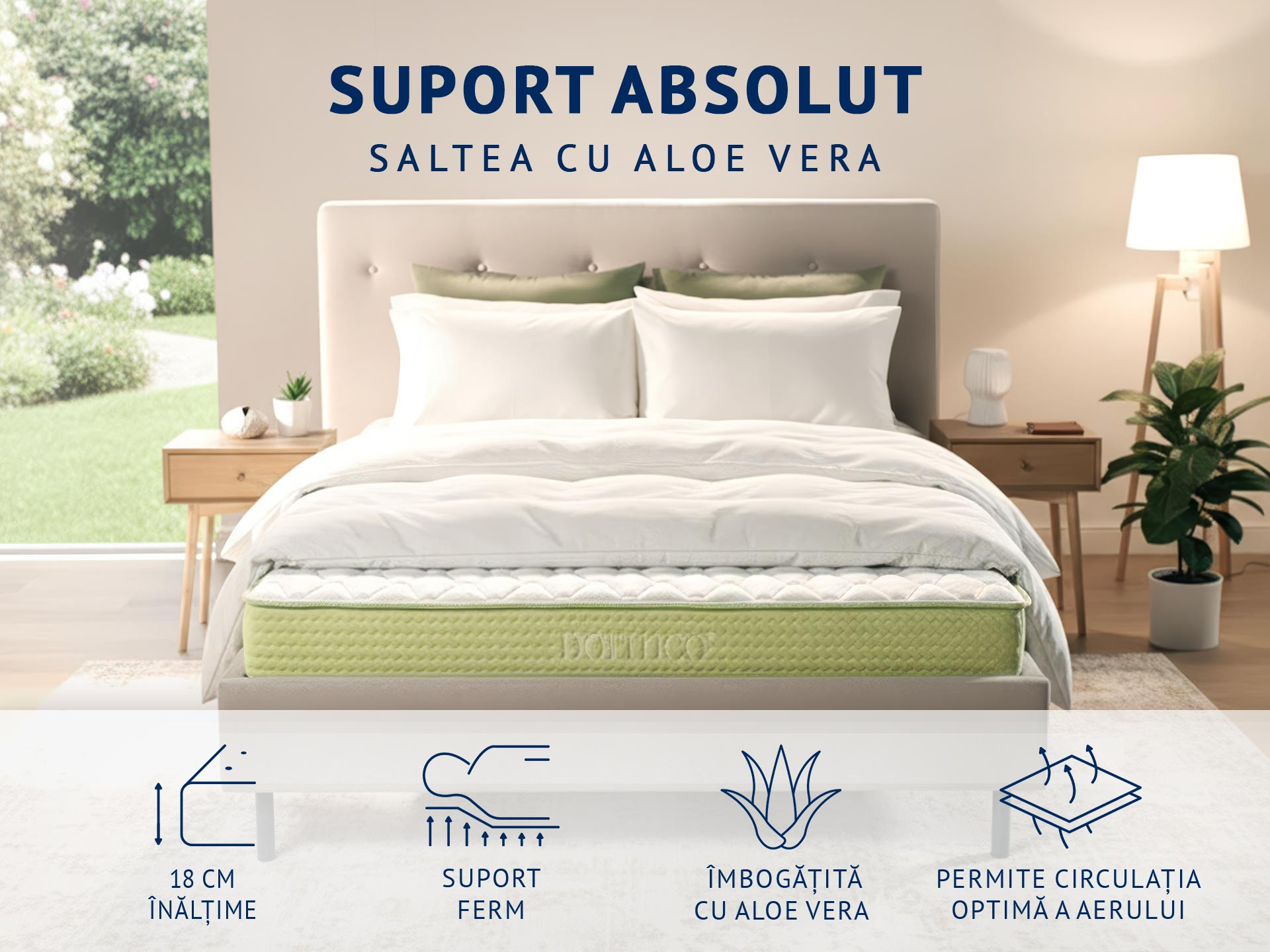 Saltea Dormeo Aloe Vera