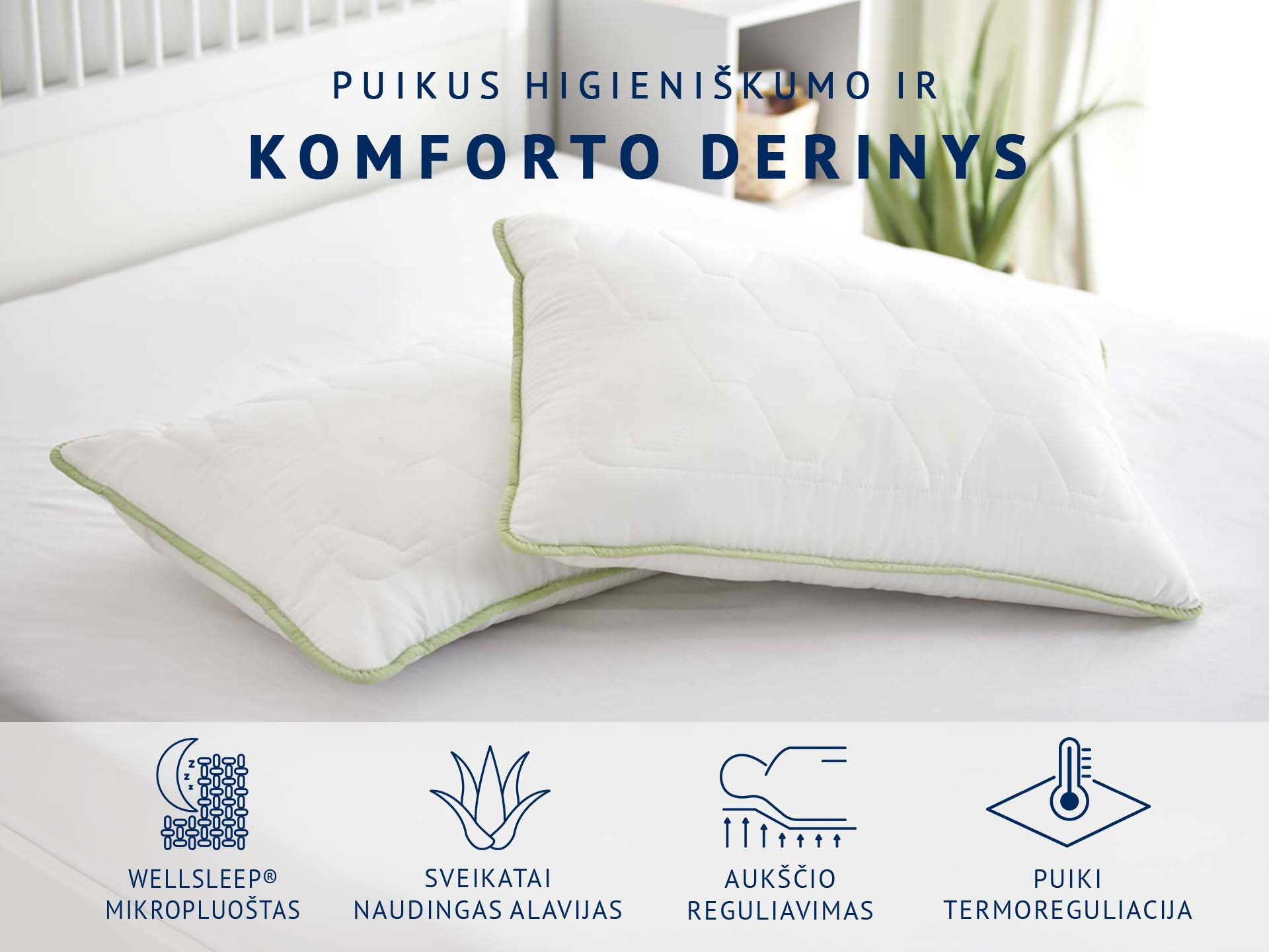 Dormeo Aloe Vera Cassic pagalvė