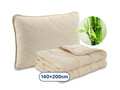 Dormeo pernă clasică Bamboo (50x70 cm) + Pilota Bamboo (140x200 cm)