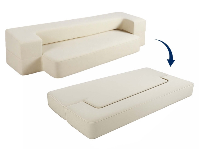 Sofa-materac 2w1 beżowa