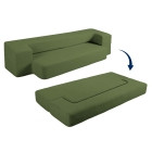 Sofa-materac 2w1 zielona