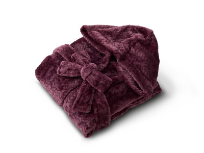 SZLAFROK WARM HUG LILIOWY