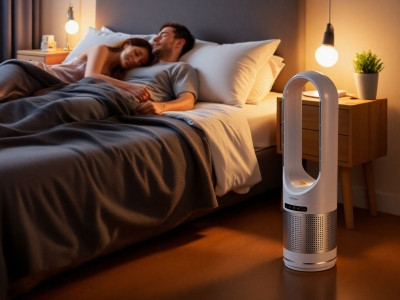 PRIMERA Bezłopatkowy wentylator z funkcją grzania i oczyszczania powietrza