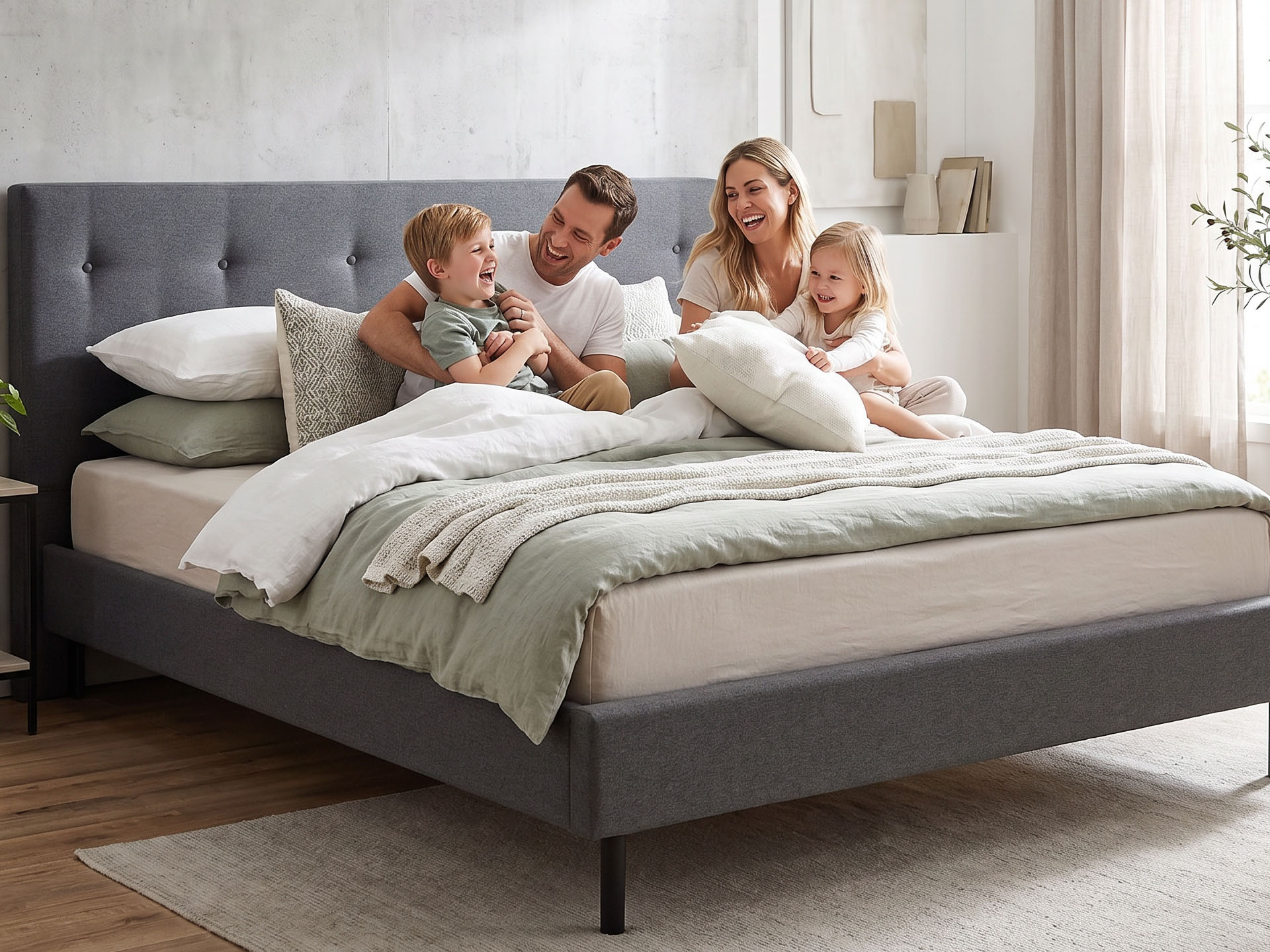 Dormeo Dolce Pro Classic krevetni okvir sivi