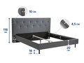 Pat clasic Dormeo Dolce Pro - gri