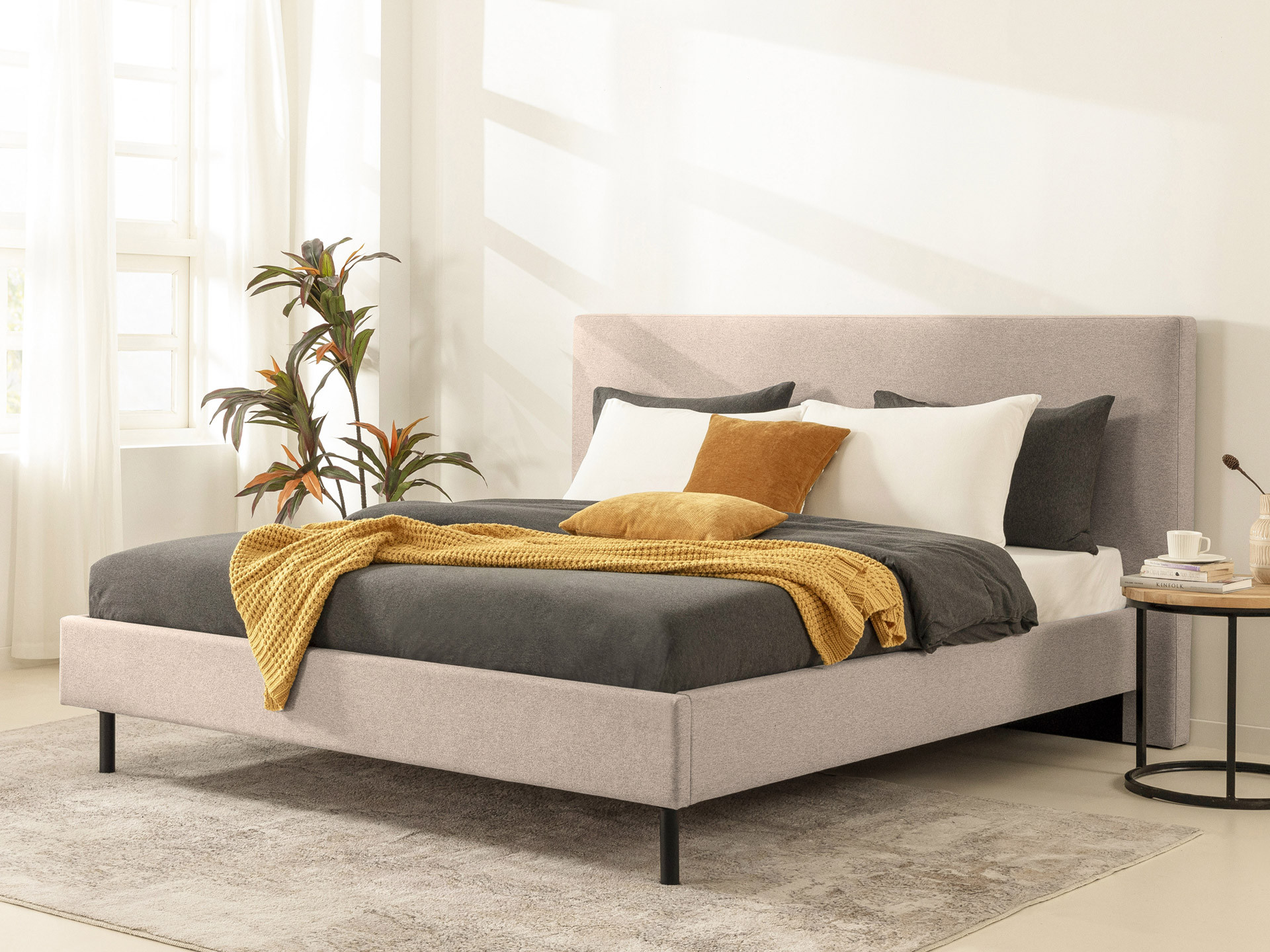 Dormeo Posteľný Rám Dolce Pure - Béžový