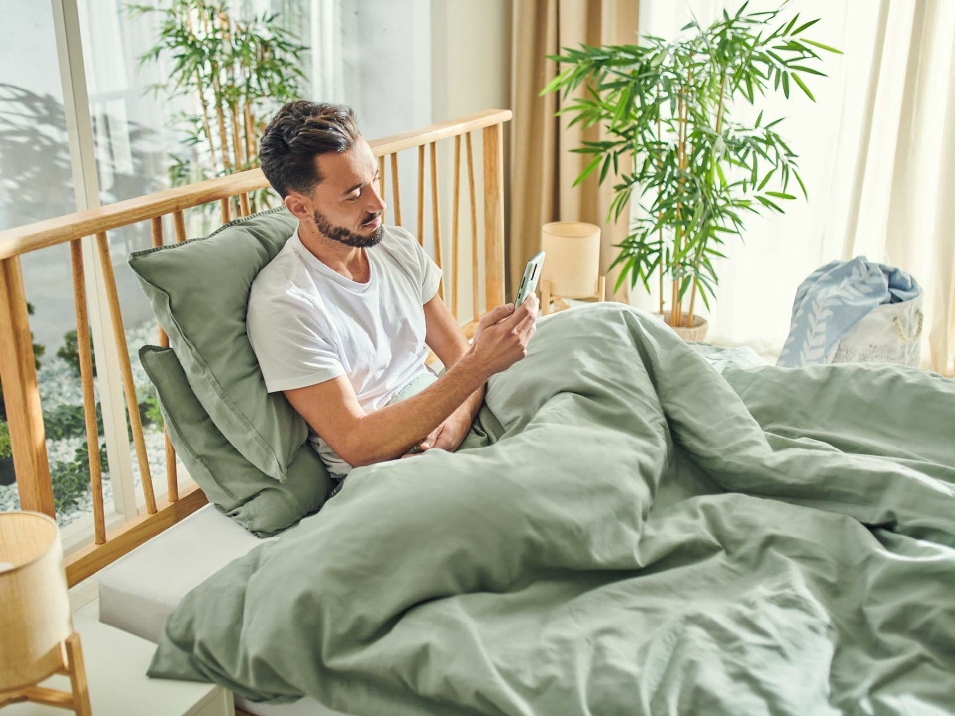 Dormeo Linen sada povlečení zelená 3