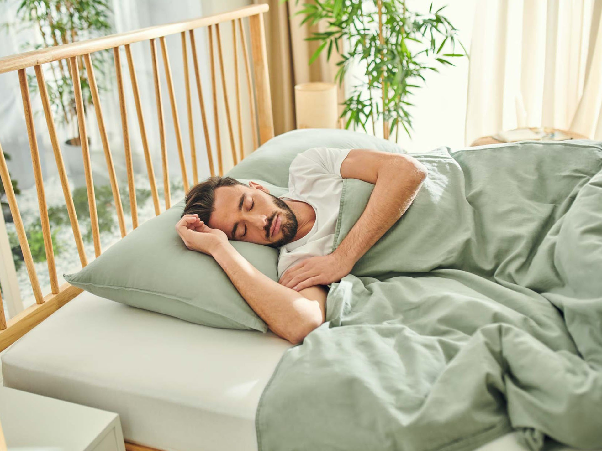 Dormeo Linen sada povlečení zelená 5