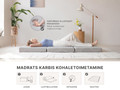 Dormeo kolmekihiline 10 cm memory foam kattemadrats