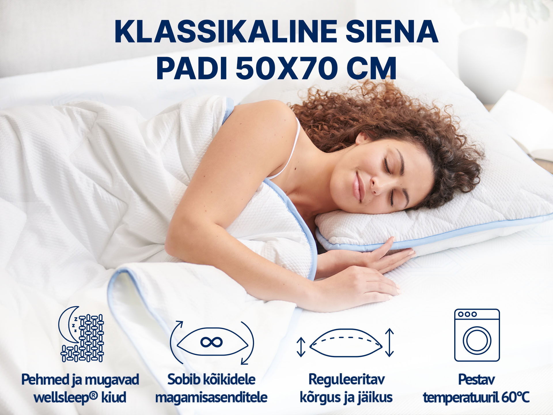 Klassikaline Siena padi 50x70 cm