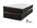 2x 90x200 cm Matrac Dormeo Essential 16 cm. Stredne tvrdý, pena Ecocell®