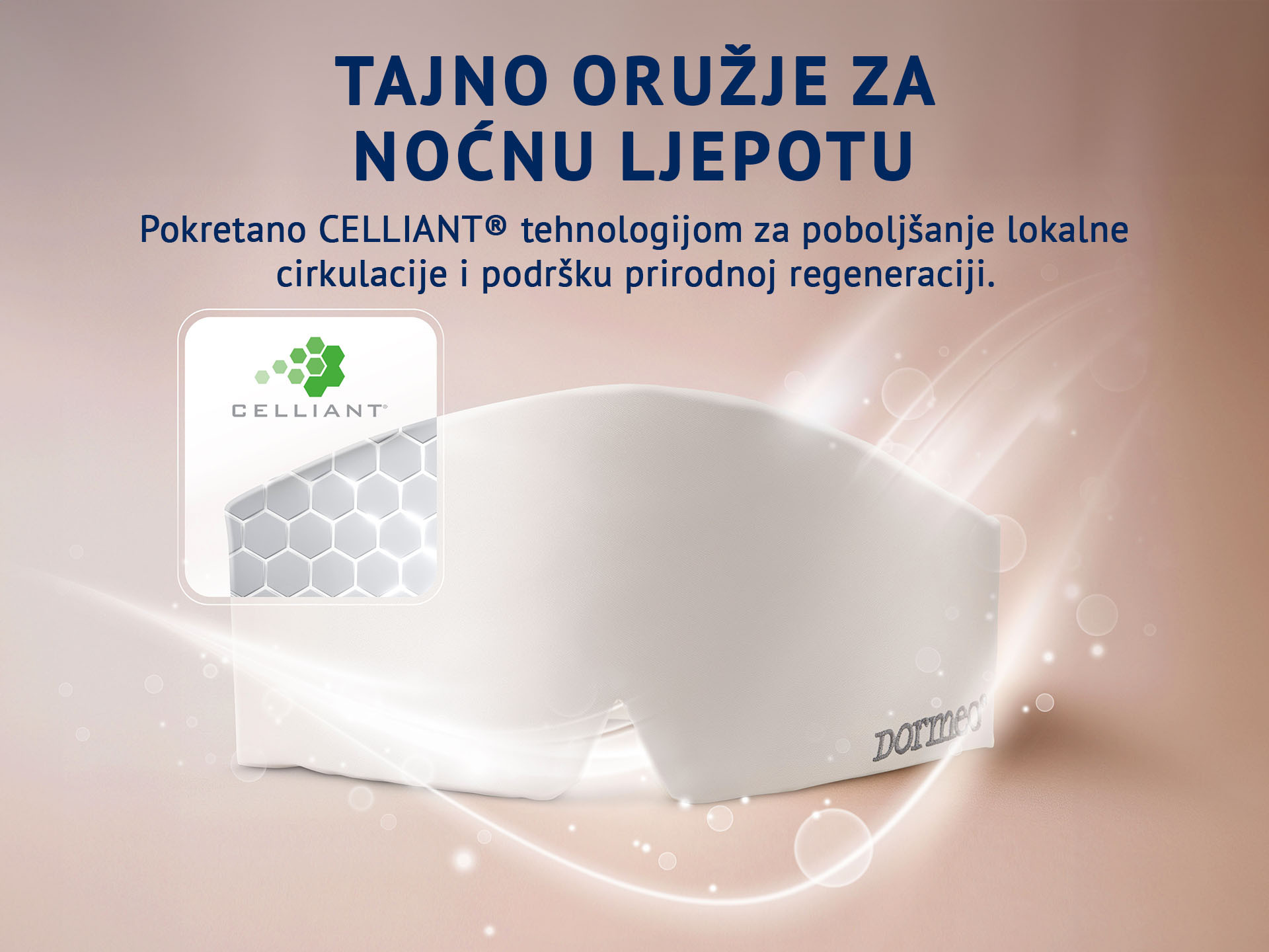 Maska za spavanje Energy Dormeo