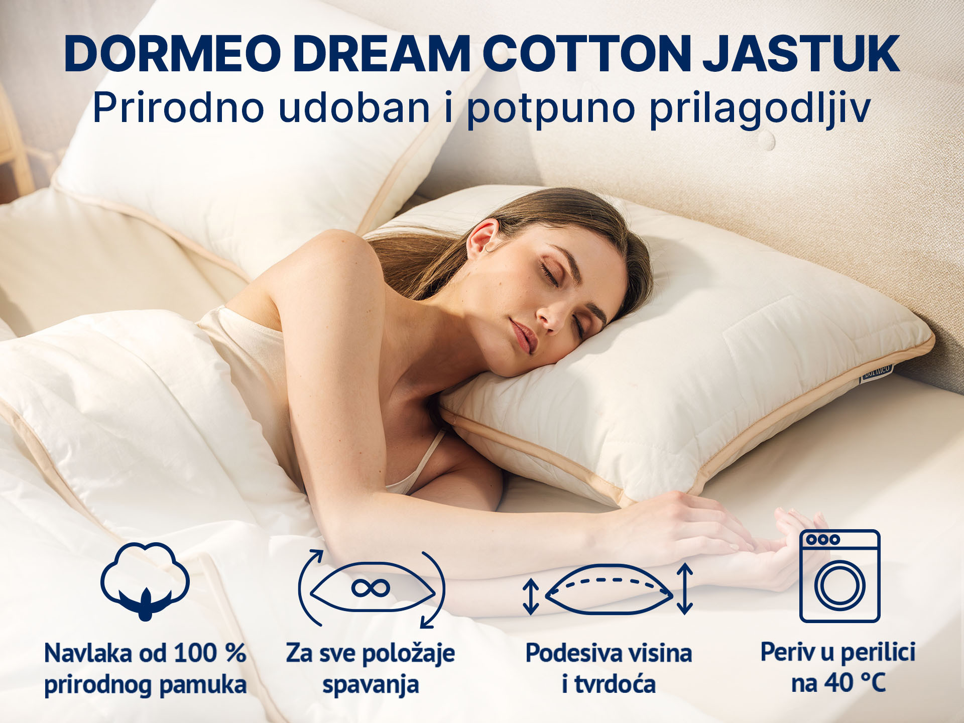 Jastuk Dream Cotton Dormeo