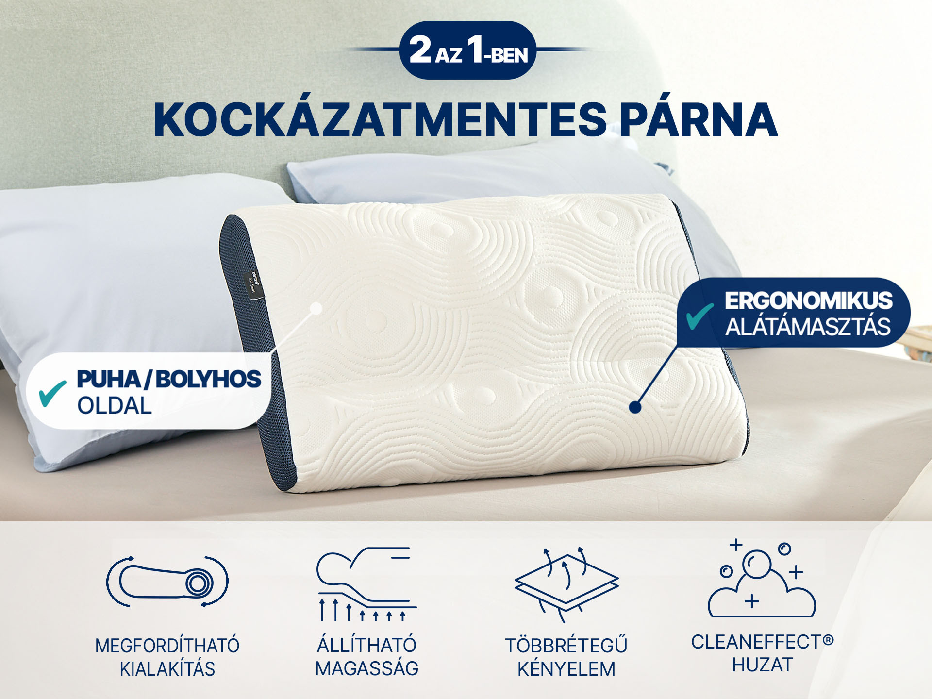 Dormeo Air+ Smart párna