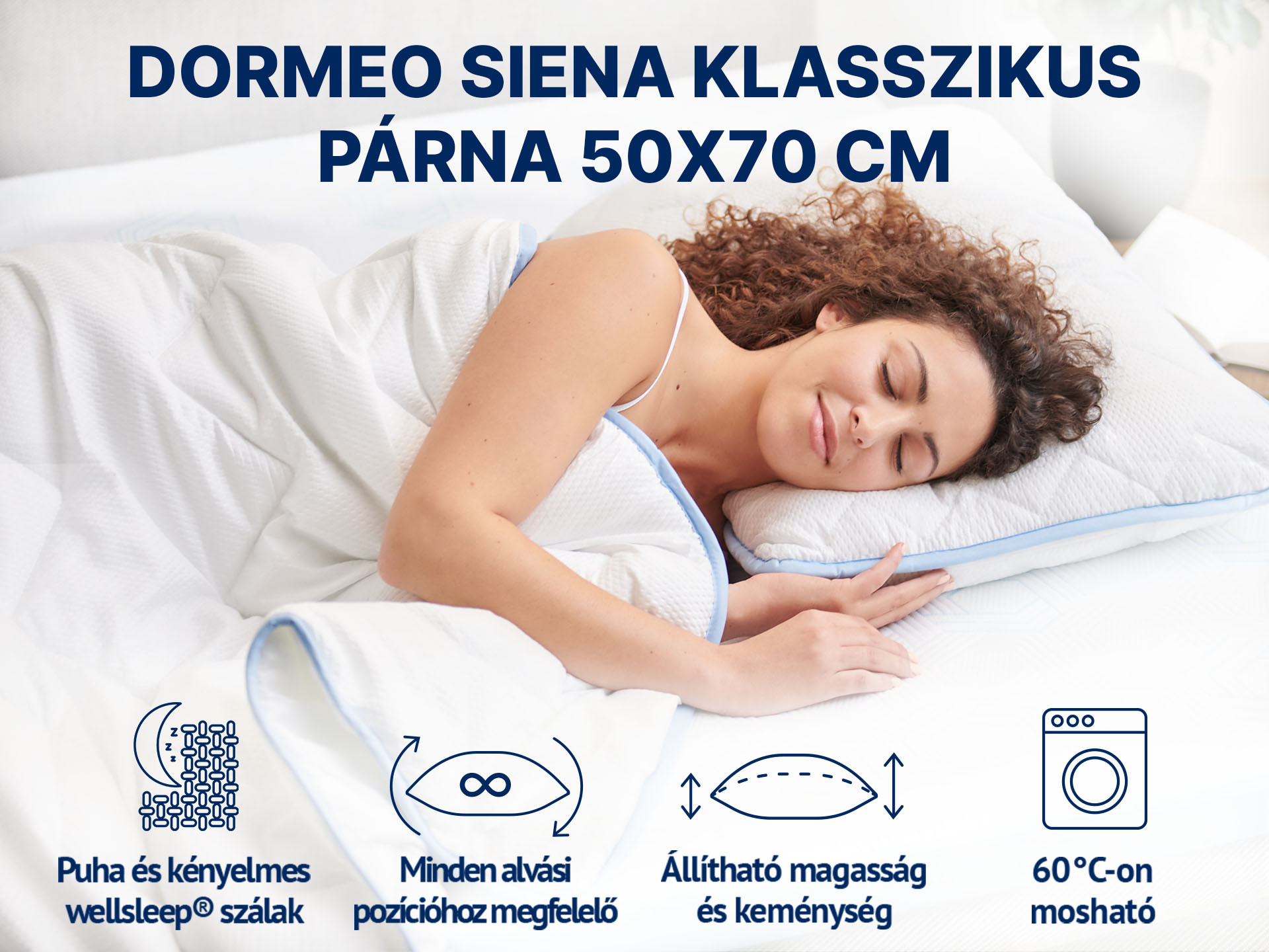 Dormeo Siena klasszikus párna 50x70 cm