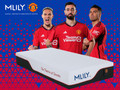 Mlily matracis Manchester United Supreme, 27 cm. Vidēji stingrs, izstrādāts sadarbībā ar FK "Manchester United", pārvalks ar grafēnu, 7 zonas, memory putas, CoolFlex® putas