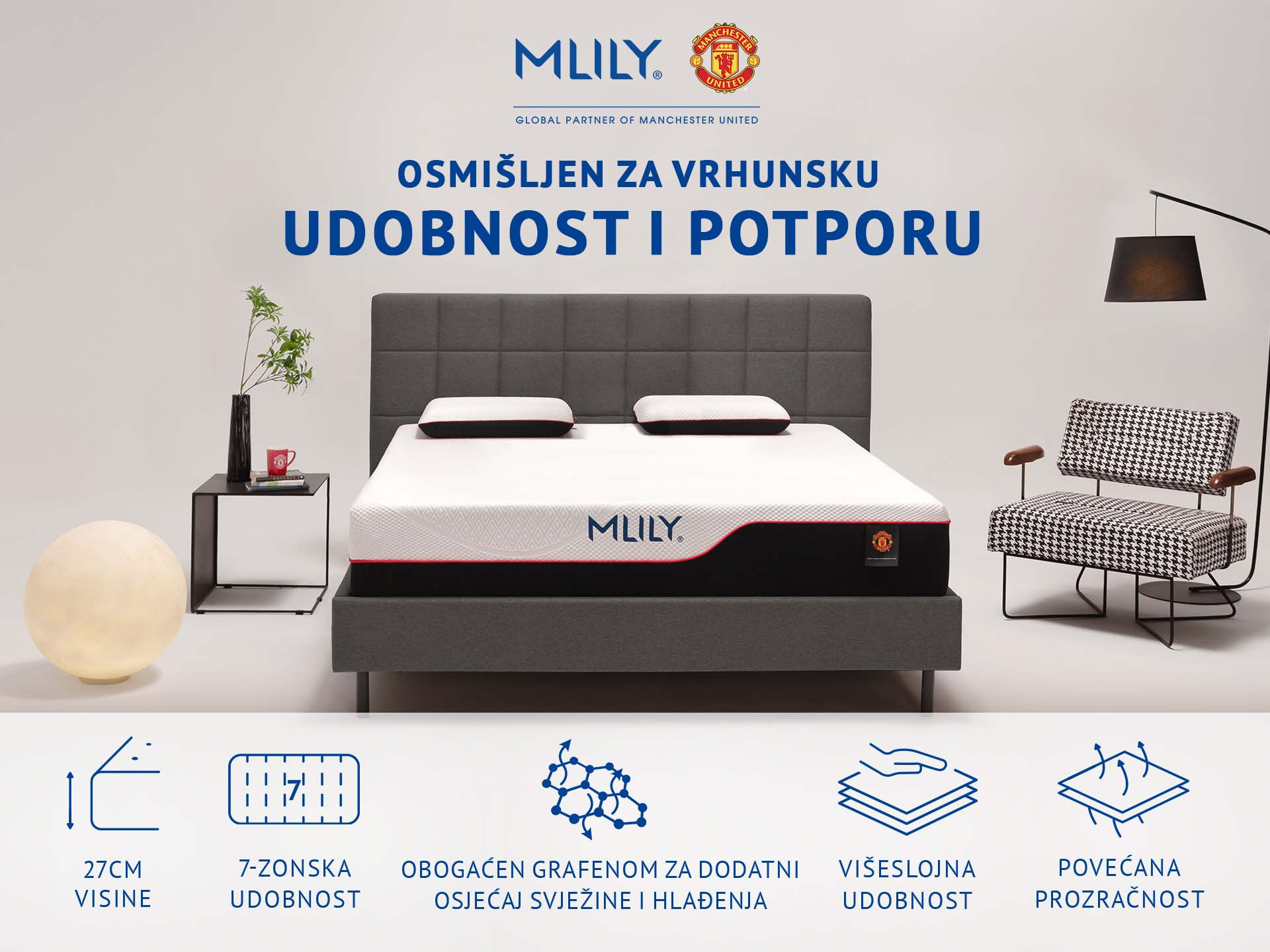 Madrac Mlily Manchester United Supreme