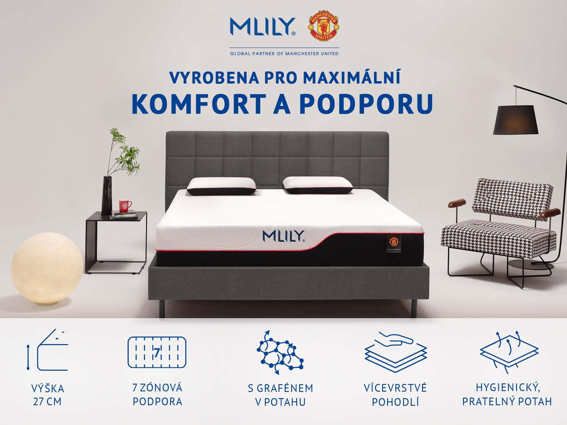 Matrace Mlily Manchester United Supreme