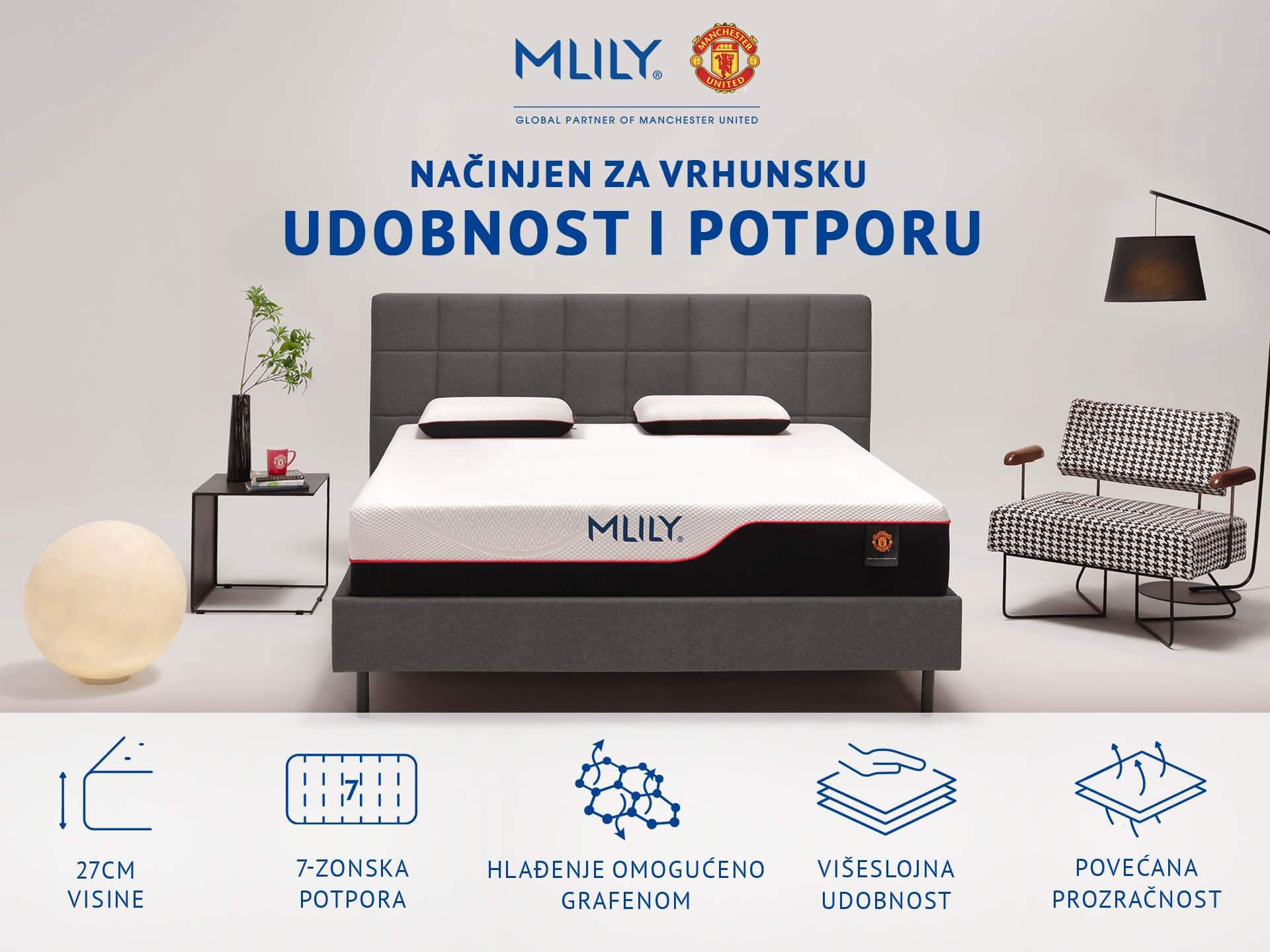 Madrac Mlily Manchester United Supreme