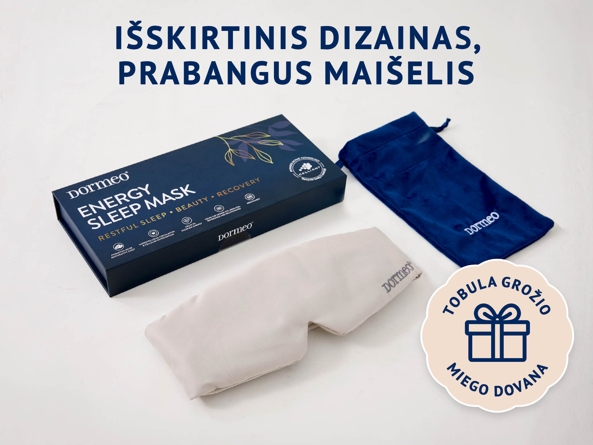 Dormeo Energy miego kaukė