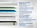 Mlily Bamboo Eco Health Embrace čiužinys