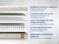 Mlily matracis Bamboo Eco Health