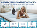 Dormeo Vrchný Matrac Aloe Vera Vitalis 2v1 5 cm
