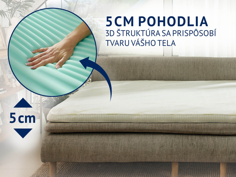 DORMEO ALOE VERA VITALIS 2V1 VRCHNÝ MATRAC