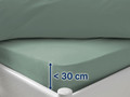 Dormeo Essentials plahta s gumicom Zelena