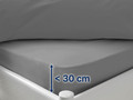 Dormeo Essentials plahta s gumicom Siva