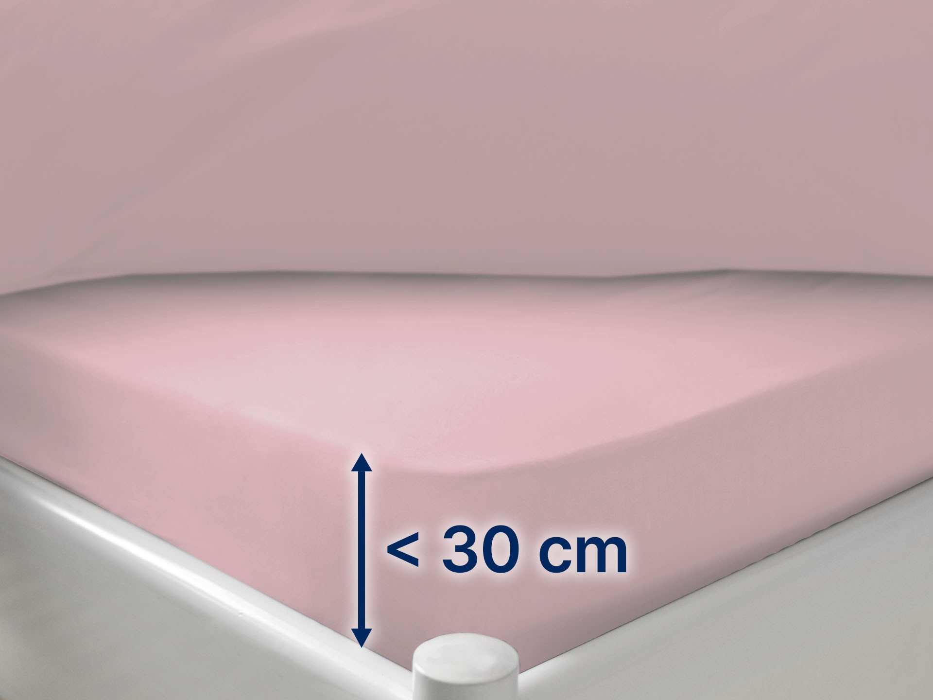 Dormeo Essentials napínacia plachta Svetloružová