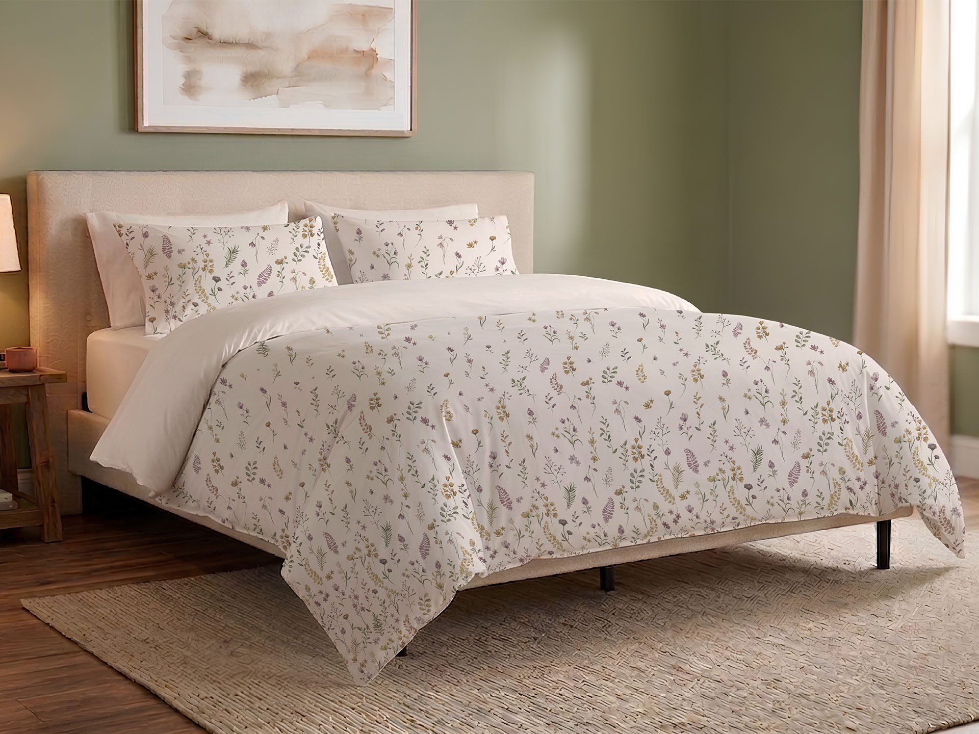 Set lenjerie de pat Dormeo Nature bej