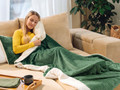 Komplet Dormeo Warm Hug zeleni ombre