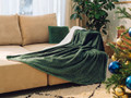 Komplet Dormeo Warm Hug zeleni ombre