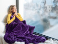 Dormeo Warm Hug Lux set Kraljevska ljubičasta