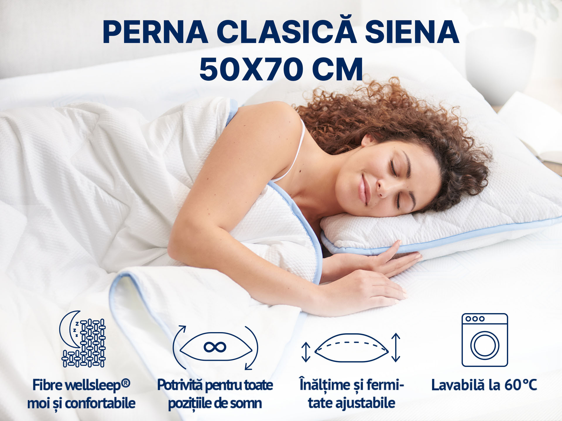 2x Perna clasică Siena JC6 50x70 cm