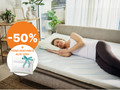 Тонкий матрац-топер Dormeo Aloe Vera Vitalis 2-в-1, 5 см