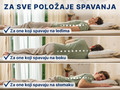 Dormeo Dream pamučni klasični jastuk