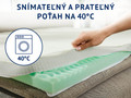 Dormeo Vrchný Matrac Aloe Vera Vitalis 2v1 4 cm