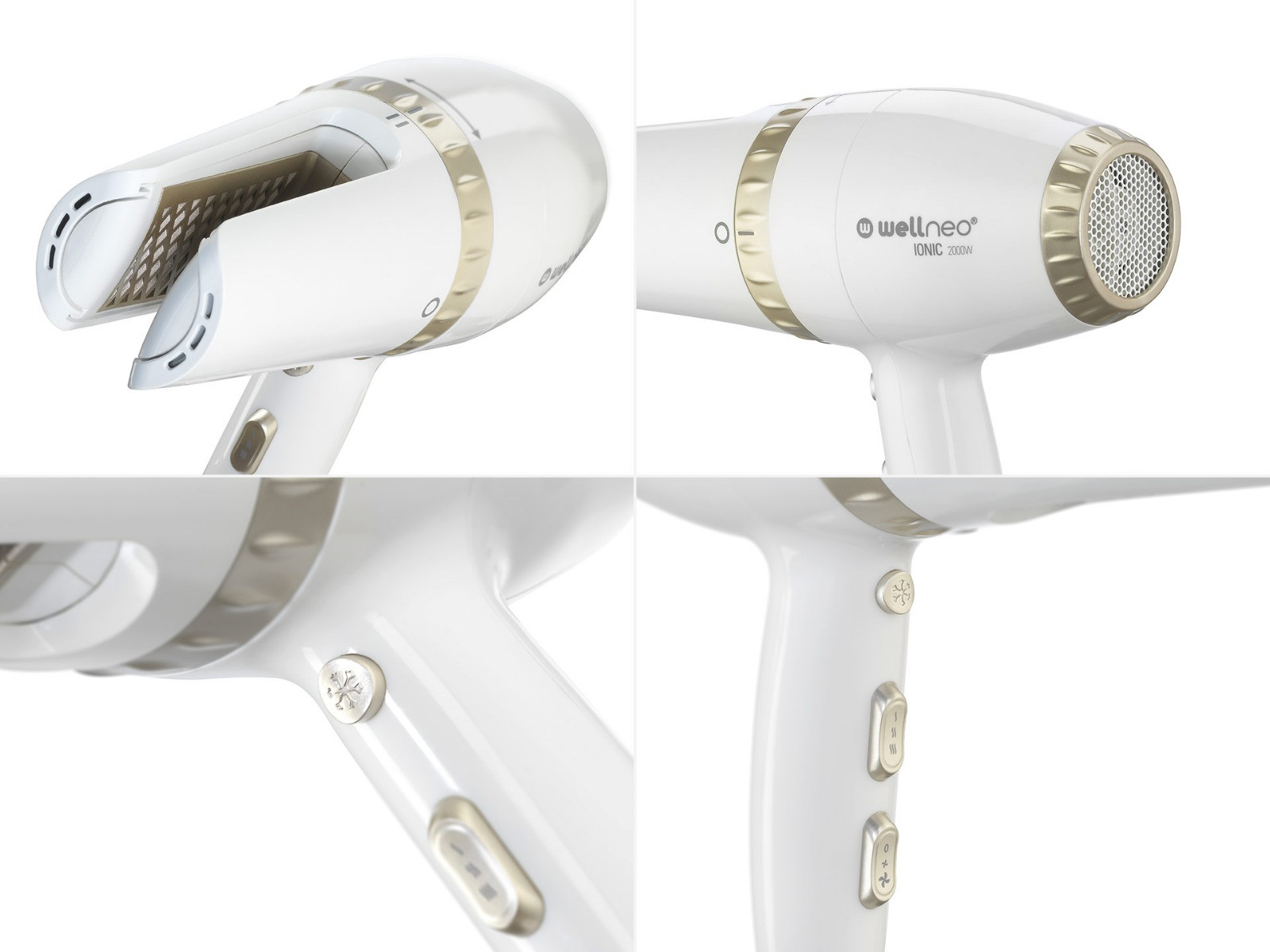 Wellneo 2in1 Airpro plaukų džiovintuvas