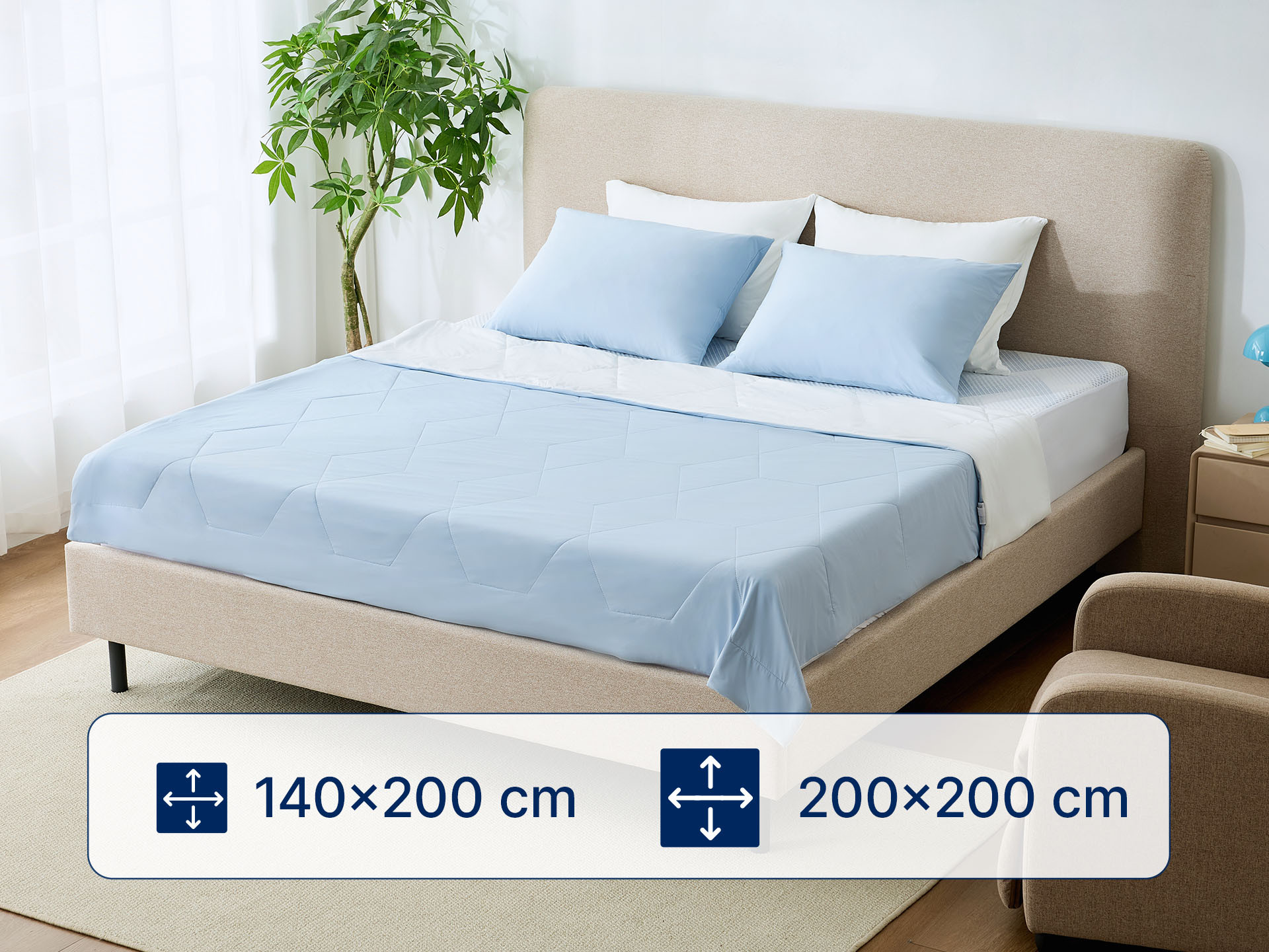 DORMEO COOLING DUAL COMFORT DUVET