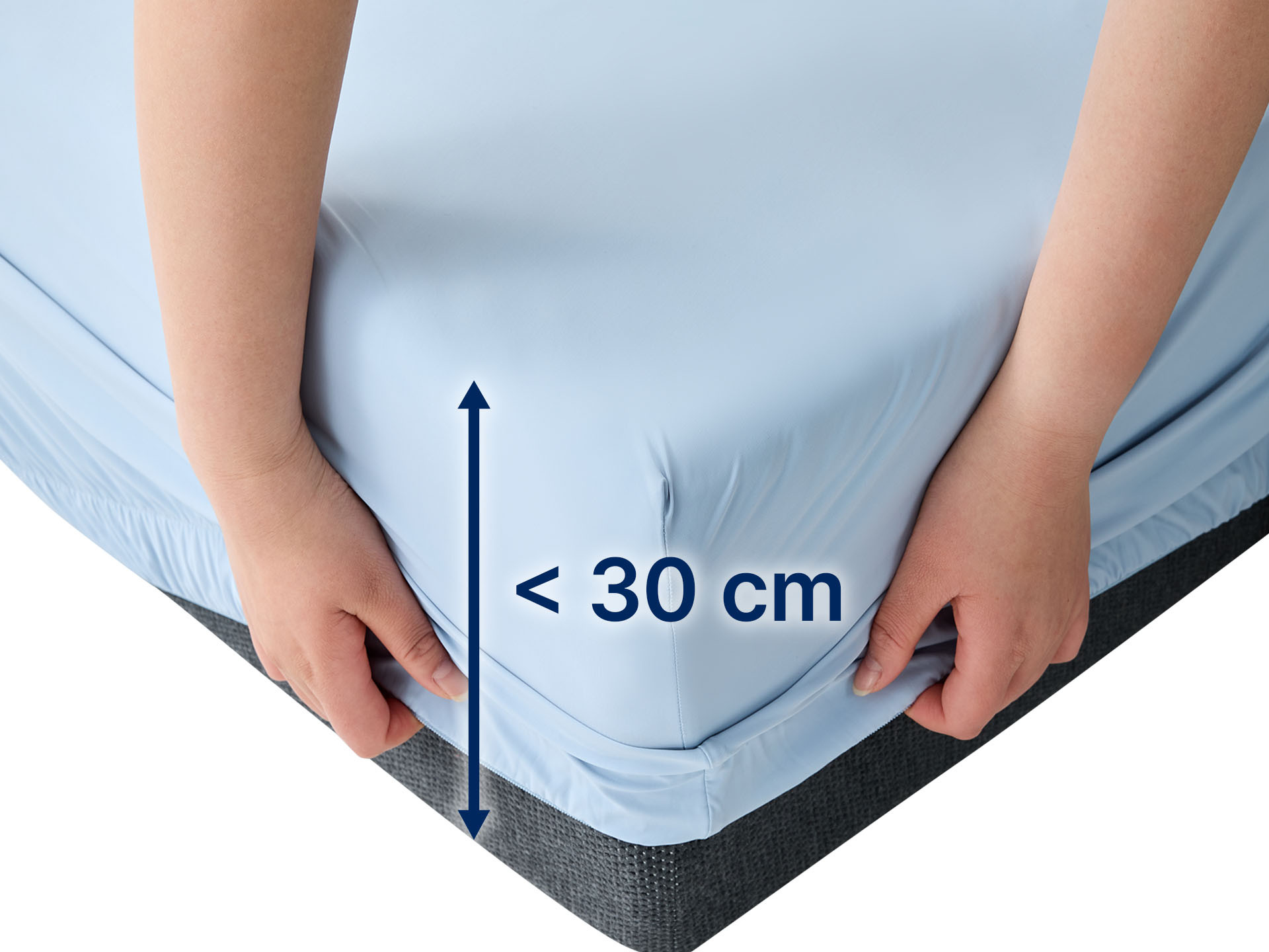 DORMEO CHLADICÍ NAPÍNACÍ PROSTĚRADLO BLUE